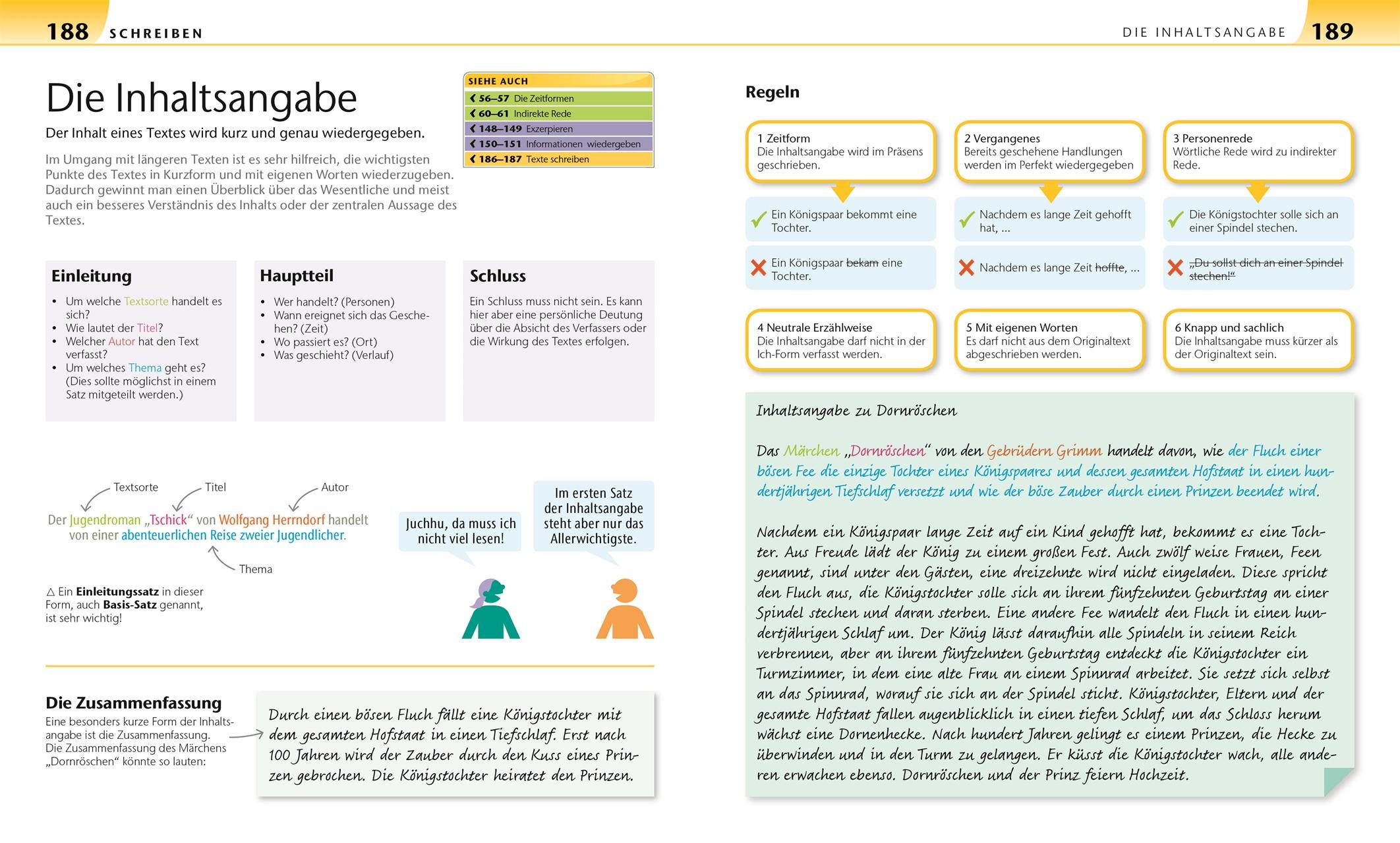 Beispielinhalt (Bild) Deutsch für Eltern