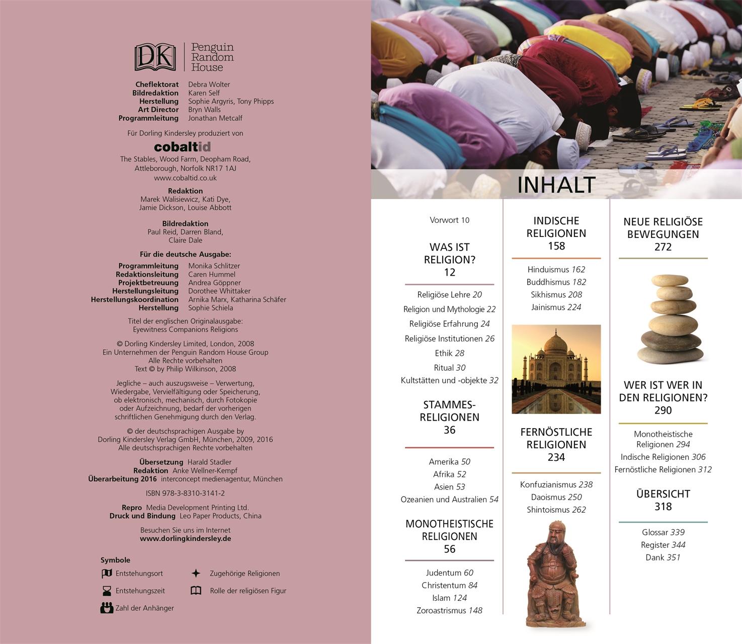 Beispielinhalt (Bild) Kompakt & Visuell Religionen der Welt