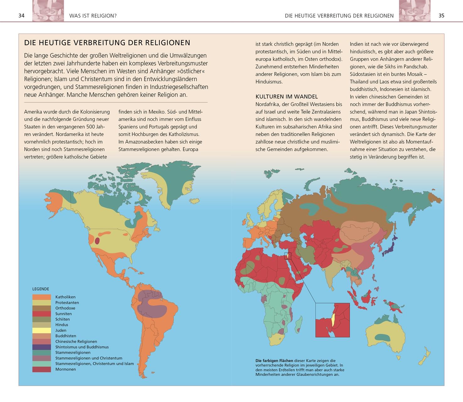 Beispielinhalt (Bild) Kompakt & Visuell Religionen der Welt
