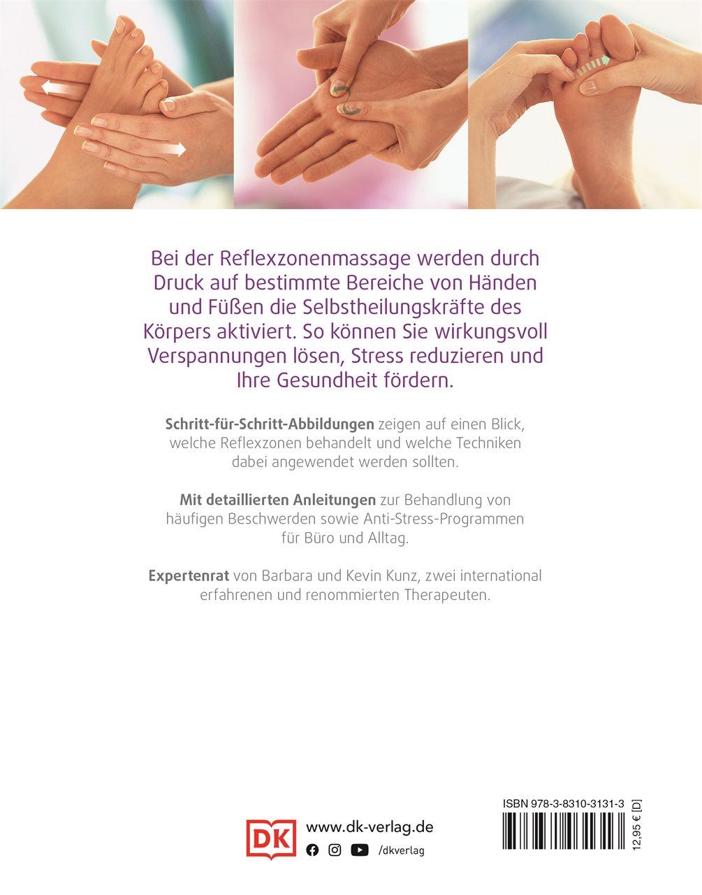 Rückseitencover Reflexzonenmassage
