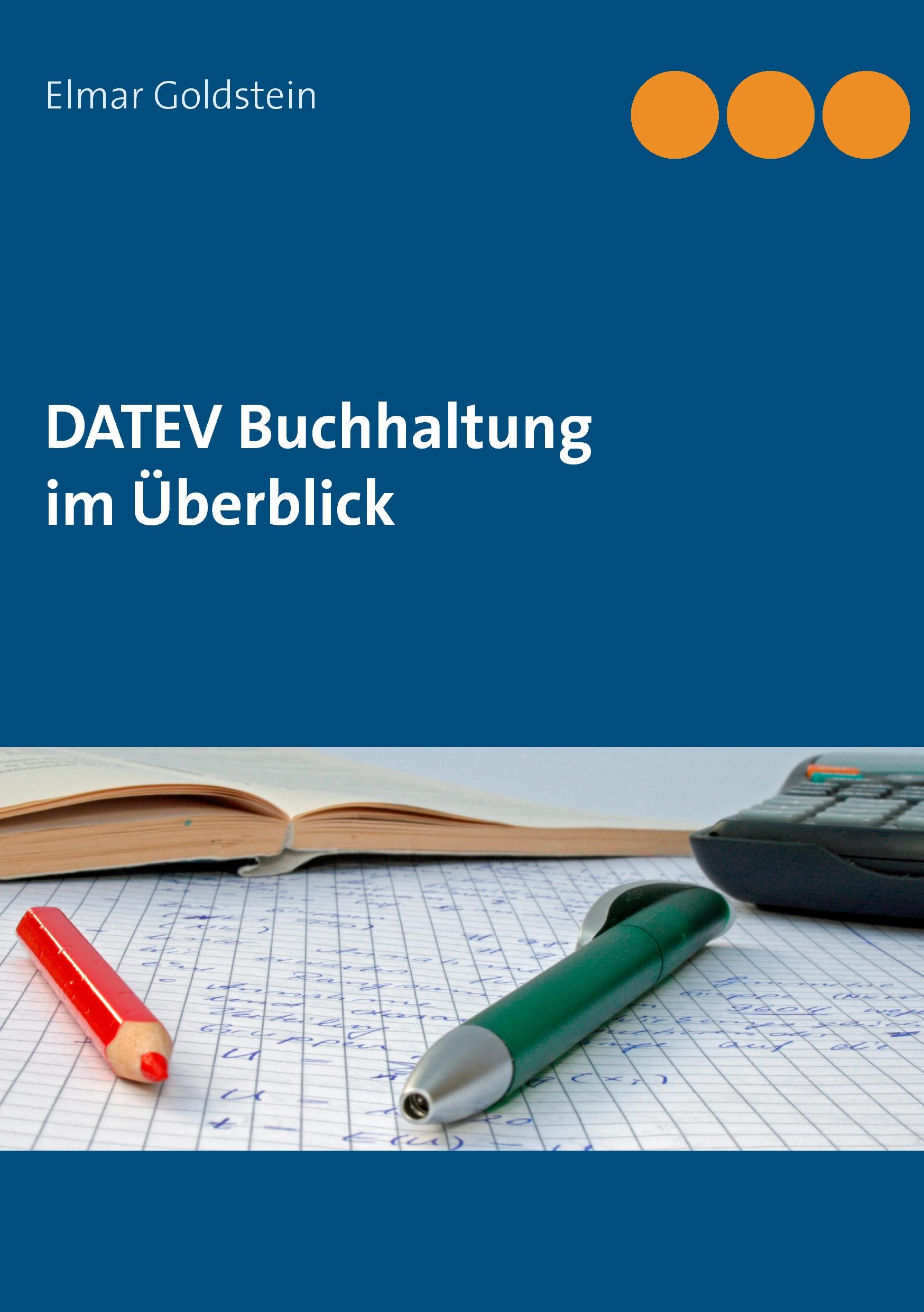 Vorderes Coverbild DATEV Buchhaltung im Überblick