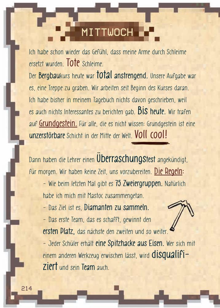 Beispielinhalt (Bild) Tagebuch eines Kriegers (Bd. 1)