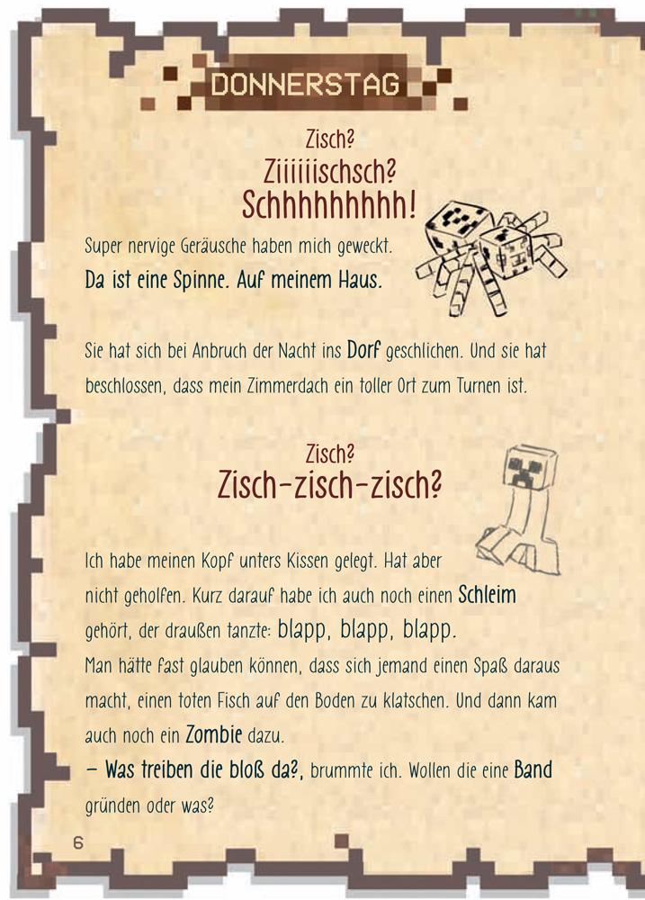 Beispielinhalt (Bild) Tagebuch eines Kriegers (Bd. 1)