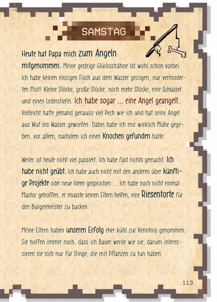 Beispielinhalt (Bild) Tagebuch eines Kriegers (Bd. 1)