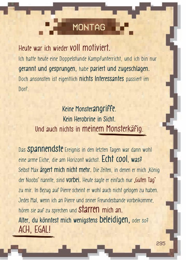 Beispielinhalt (Bild) Tagebuch eines Kriegers (Bd. 1)