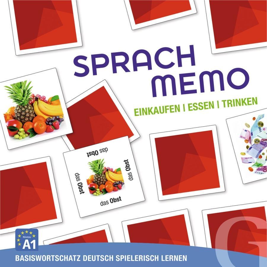 Vorderes Coverbild SPRACHMEMO Einkaufen, Essen, Trinken