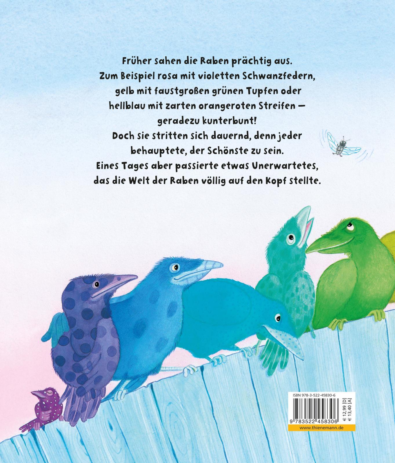 Rückseitencover Als die Raben noch bunt waren