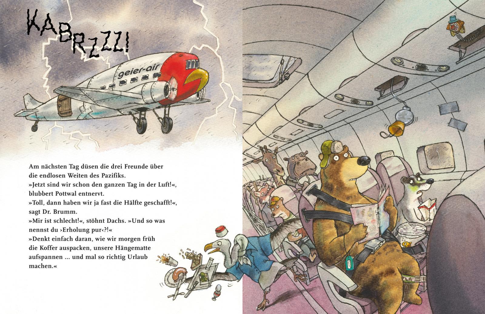 Beispielinhalt (Bild) Dr. Brumm auf Hula Hula