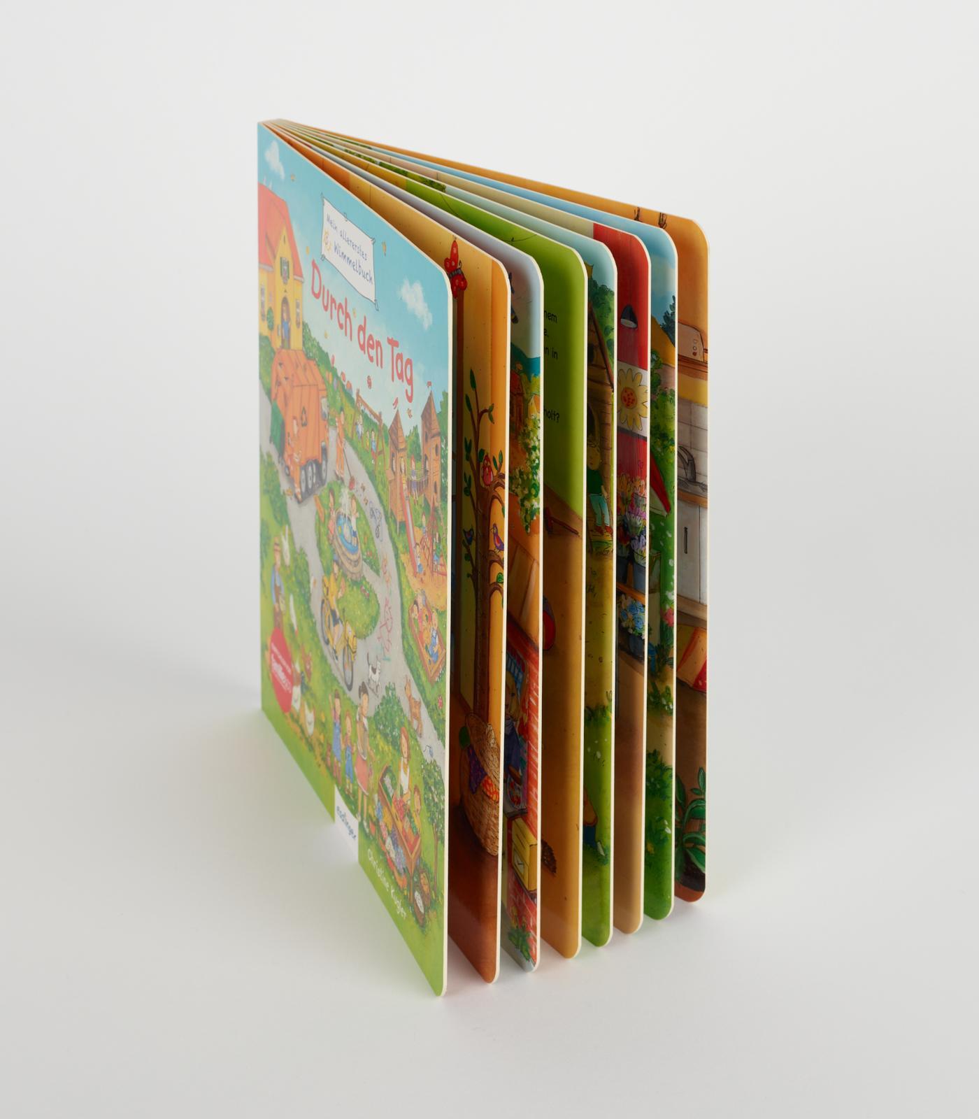 Beispielinhalt (Bild) Mein allererstes Wimmelbuch: Durch den Tag