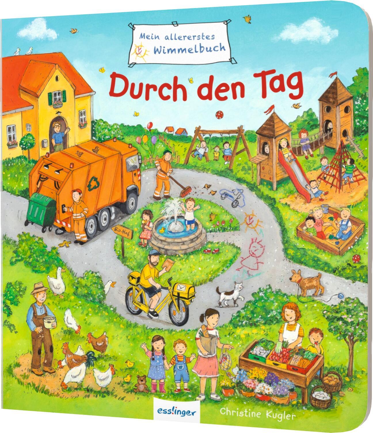 Vorderes Coverbild Mein allererstes Wimmelbuch: Durch den Tag