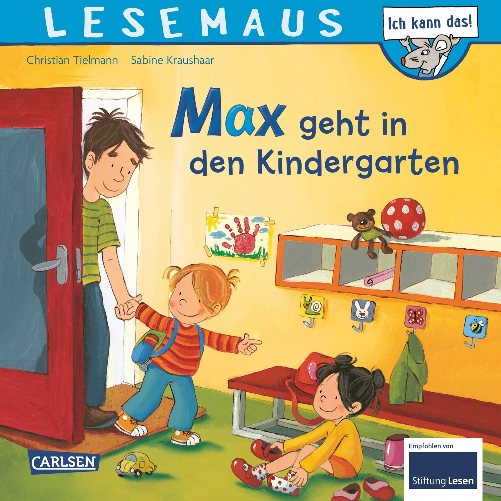 Vorderes Coverbild Max geht in den Kindergarten