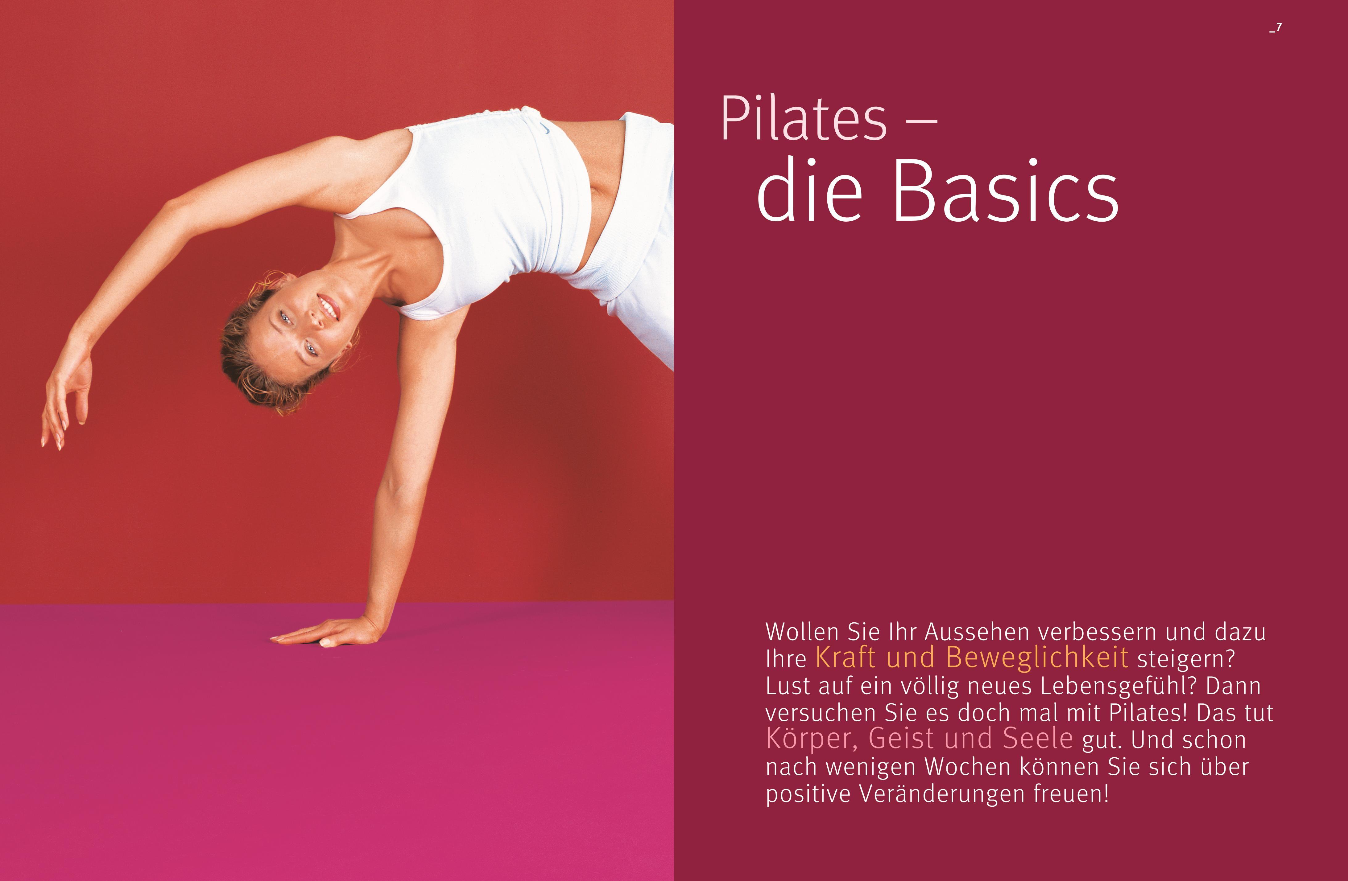 Beispielinhalt (Bild) Das große Pilates-Buch