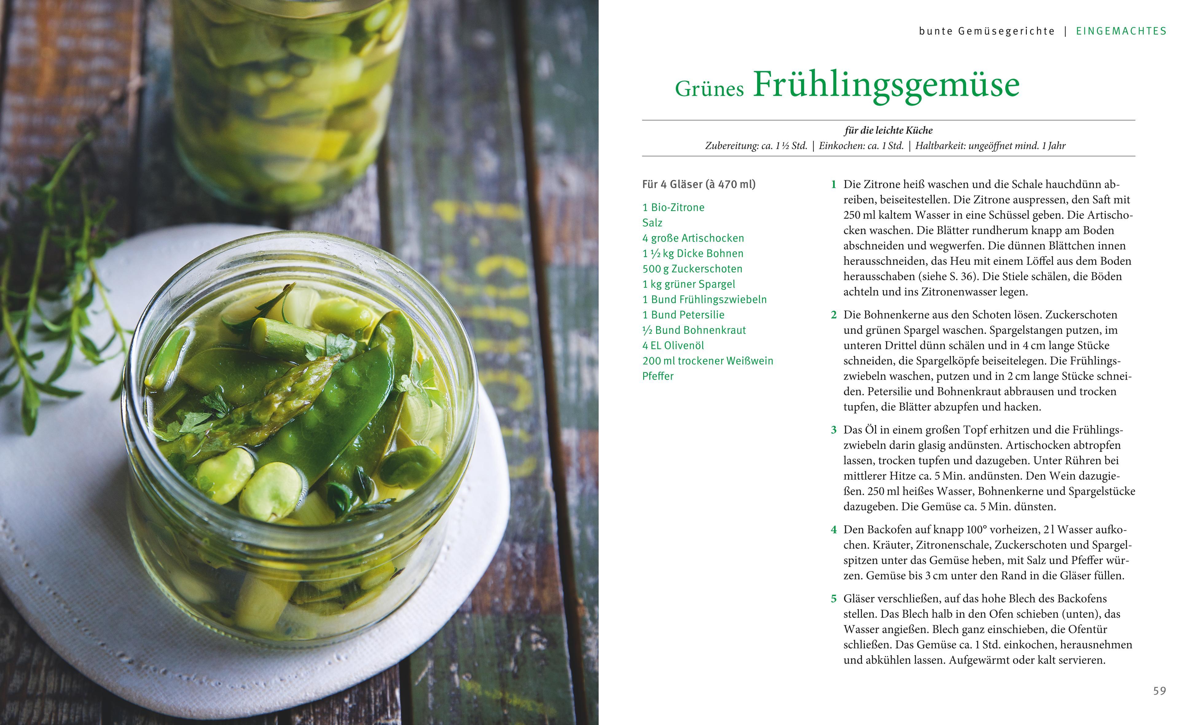 Beispielinhalt (Bild) Einmachen & Fermentieren