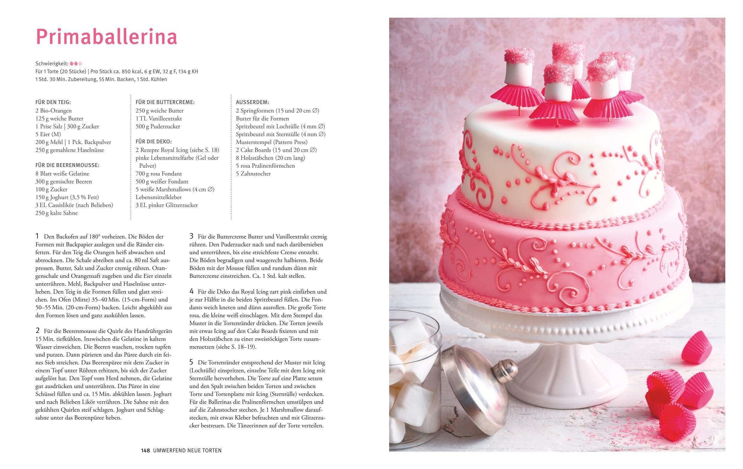 Beispielinhalt (Bild) Das große Motivtortenbuch
