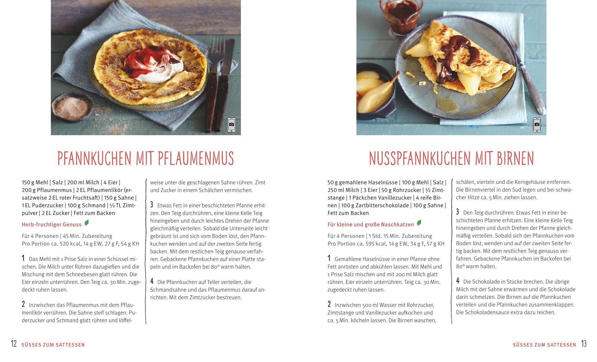 Beispielinhalt (Bild) Pfannkuchen