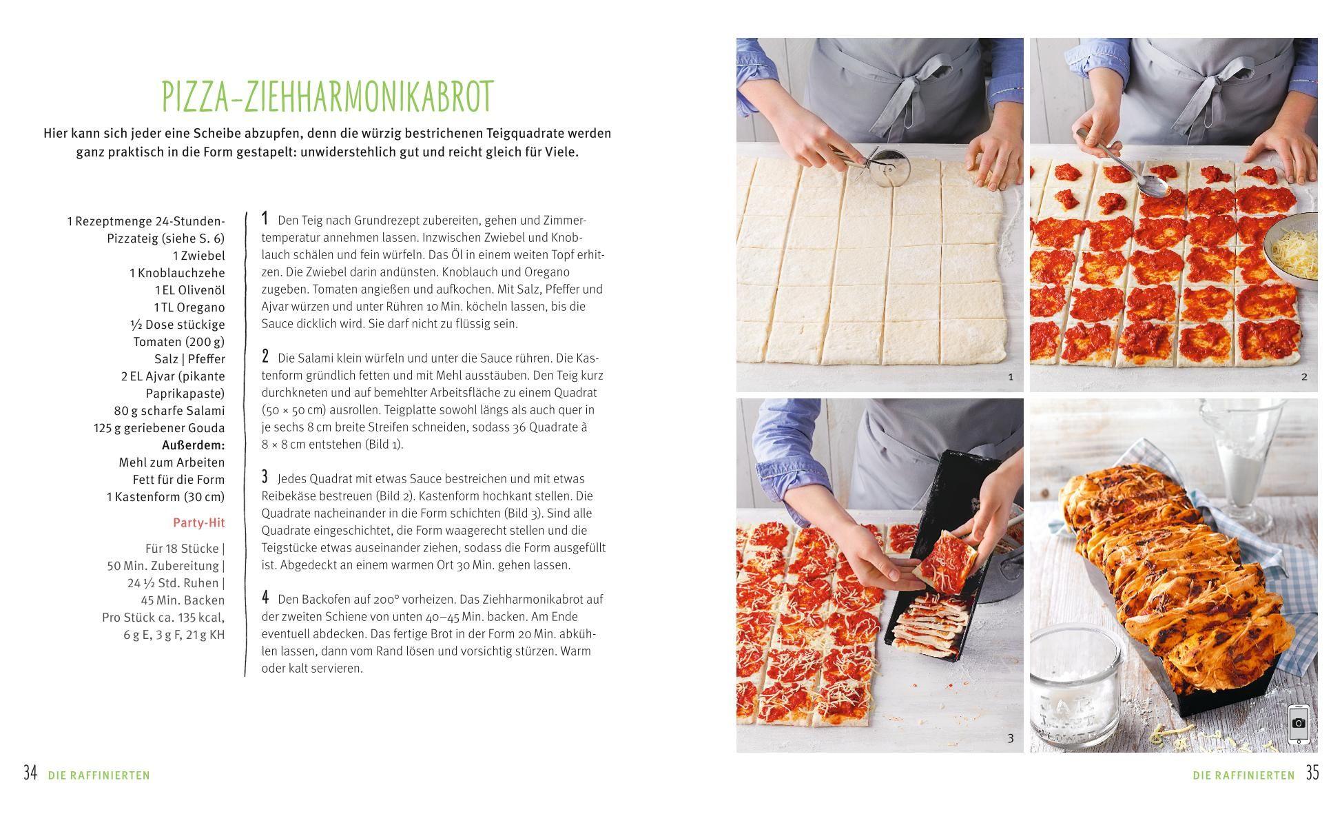 Beispielinhalt (Bild) Pizza & Flammkuchen