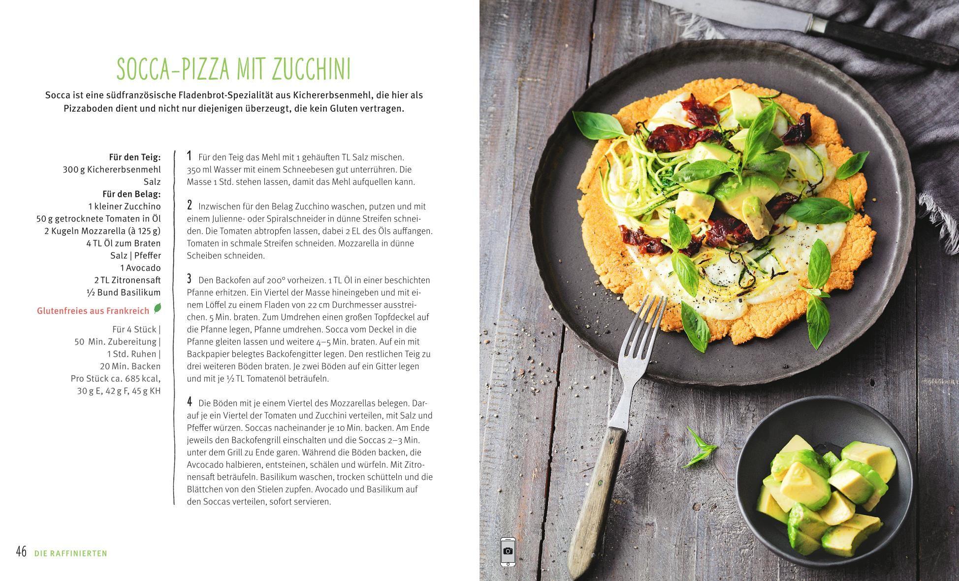 Beispielinhalt (Bild) Pizza & Flammkuchen