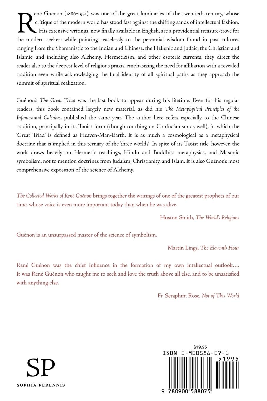 Rückseitencover The Great Triad