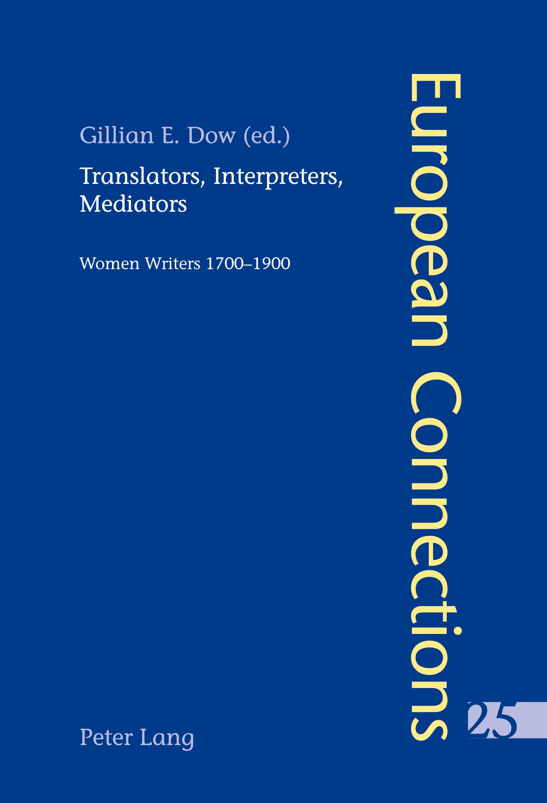 Vorderes Coverbild Translators, Interpreters, Mediators