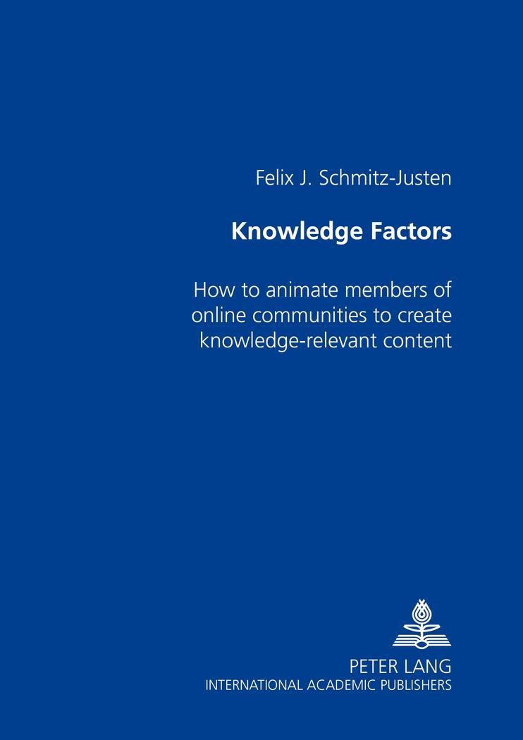 Vorderes Coverbild Knowledge Factors
