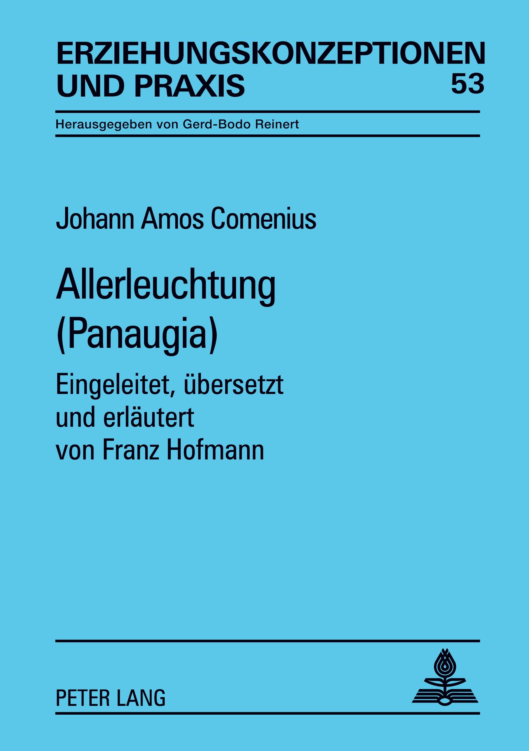 Vorderes Coverbild Allerleuchtung (Panaugia)