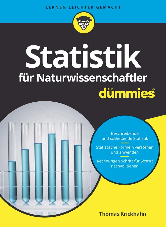 Vorderes Coverbild Statistik für Naturwissenschaftler für Dummies