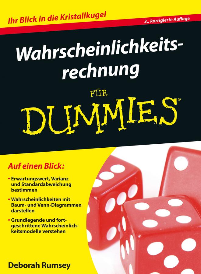 Vorderes Coverbild Wahrscheinlichkeitsrechnung für Dummies