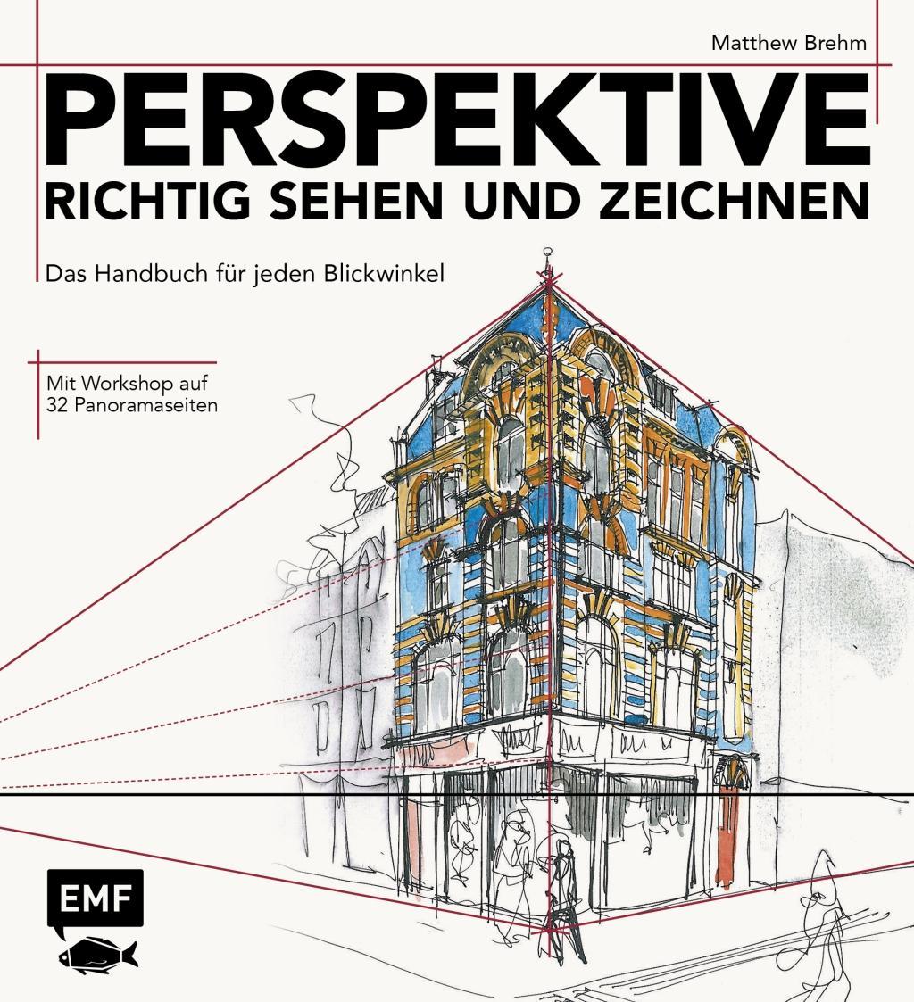 Vorderes Coverbild Perspektive richtig sehen und zeichnen