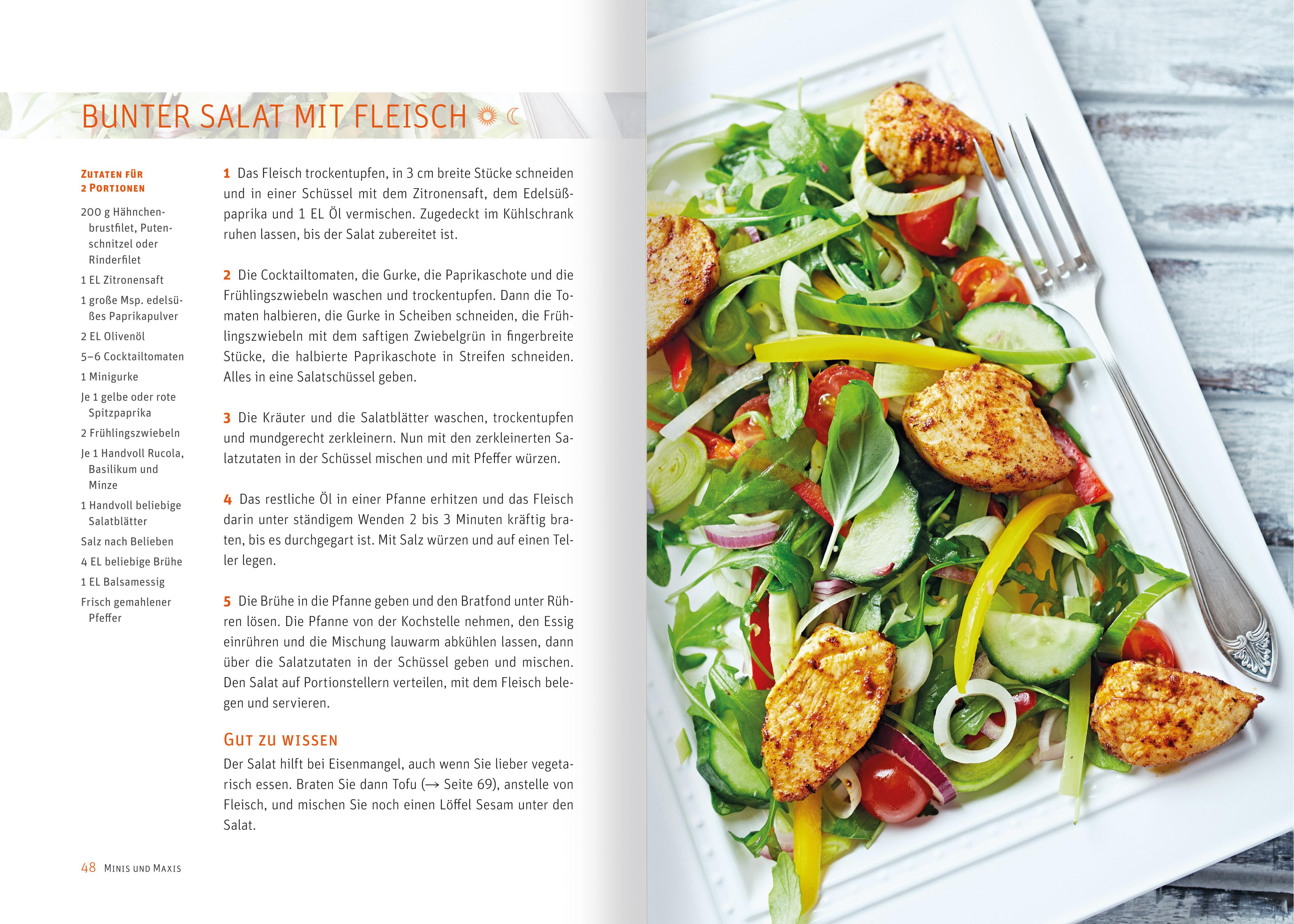 Beispielinhalt (Bild) Richtig ernähren in Schwangerschaft und Stillzeit