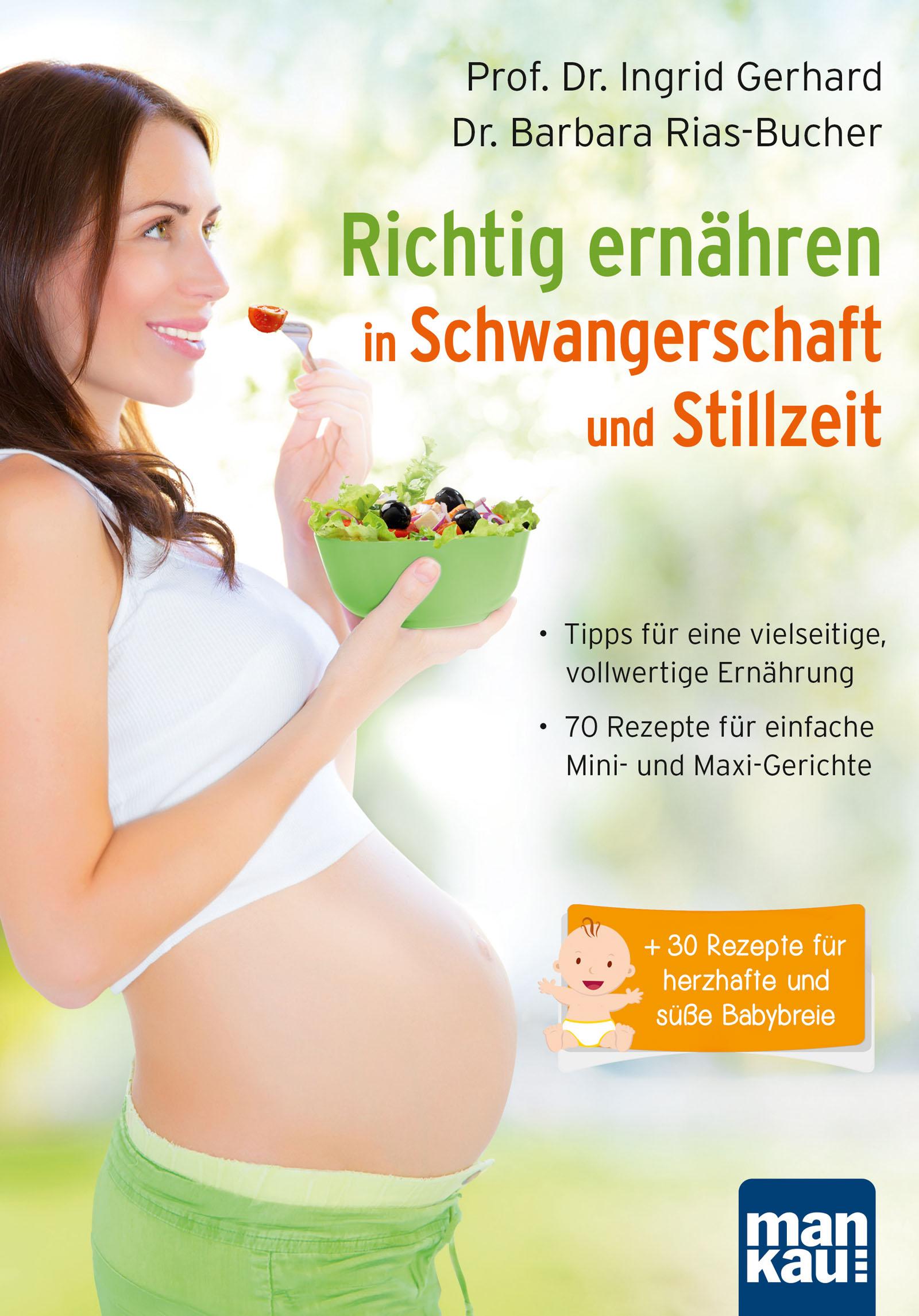 Vorderes Coverbild Richtig ernähren in Schwangerschaft und Stillzeit