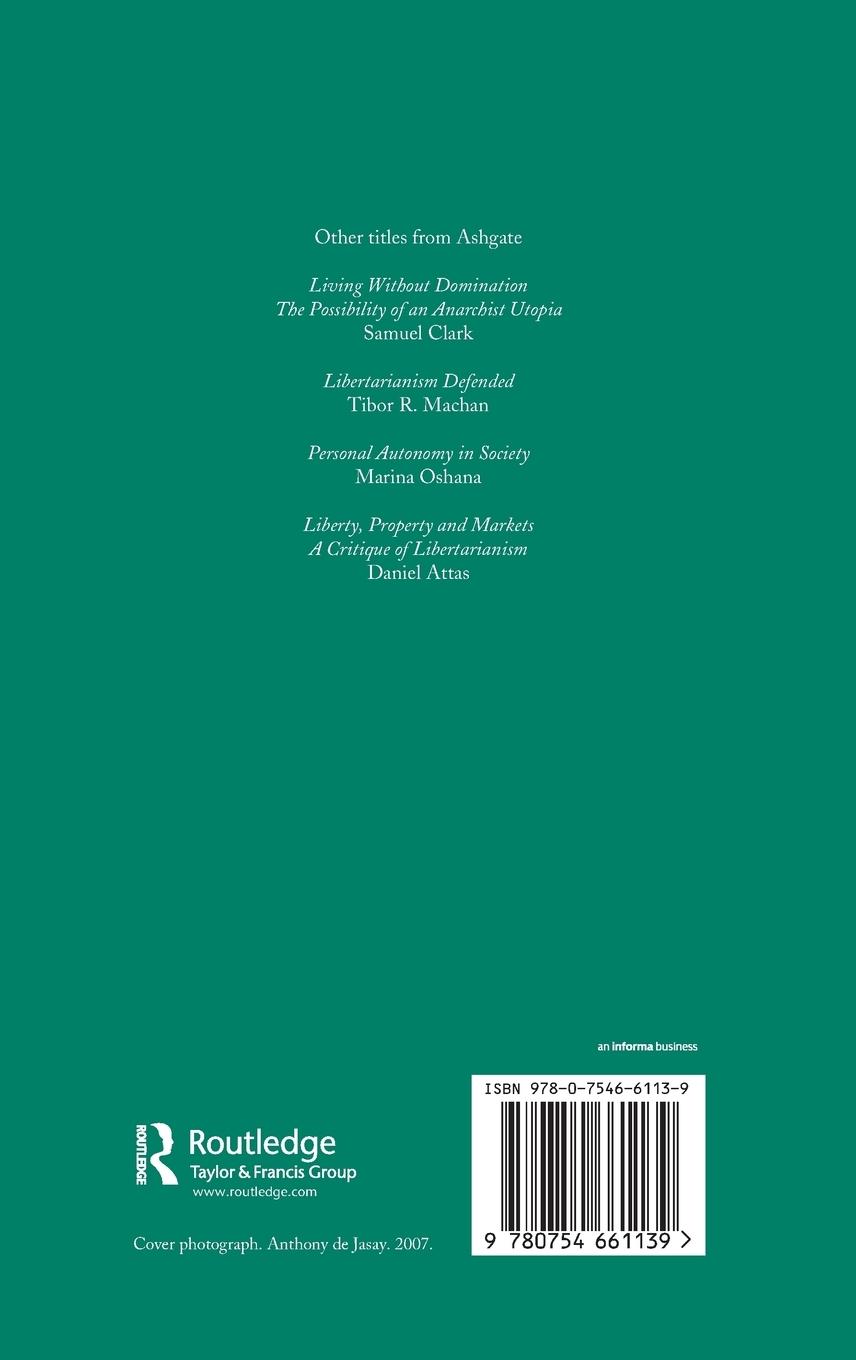 Rückseitencover Ordered Anarchy