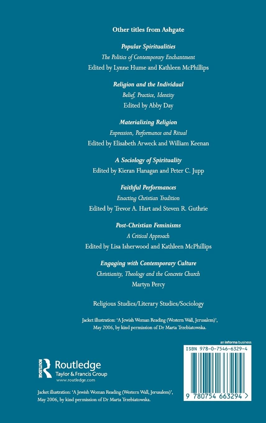Rückseitencover Reading Spiritualities