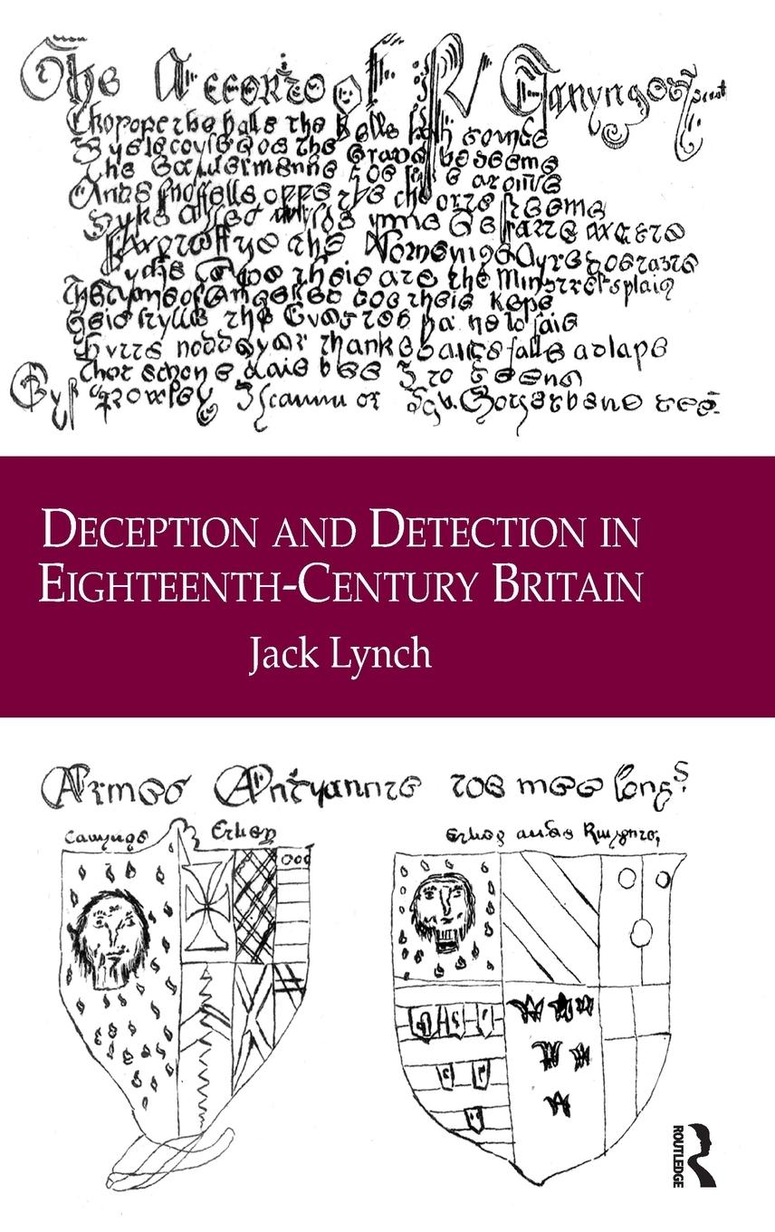Vorderes Coverbild Deception and Detection in Eighteenth-Century Britain