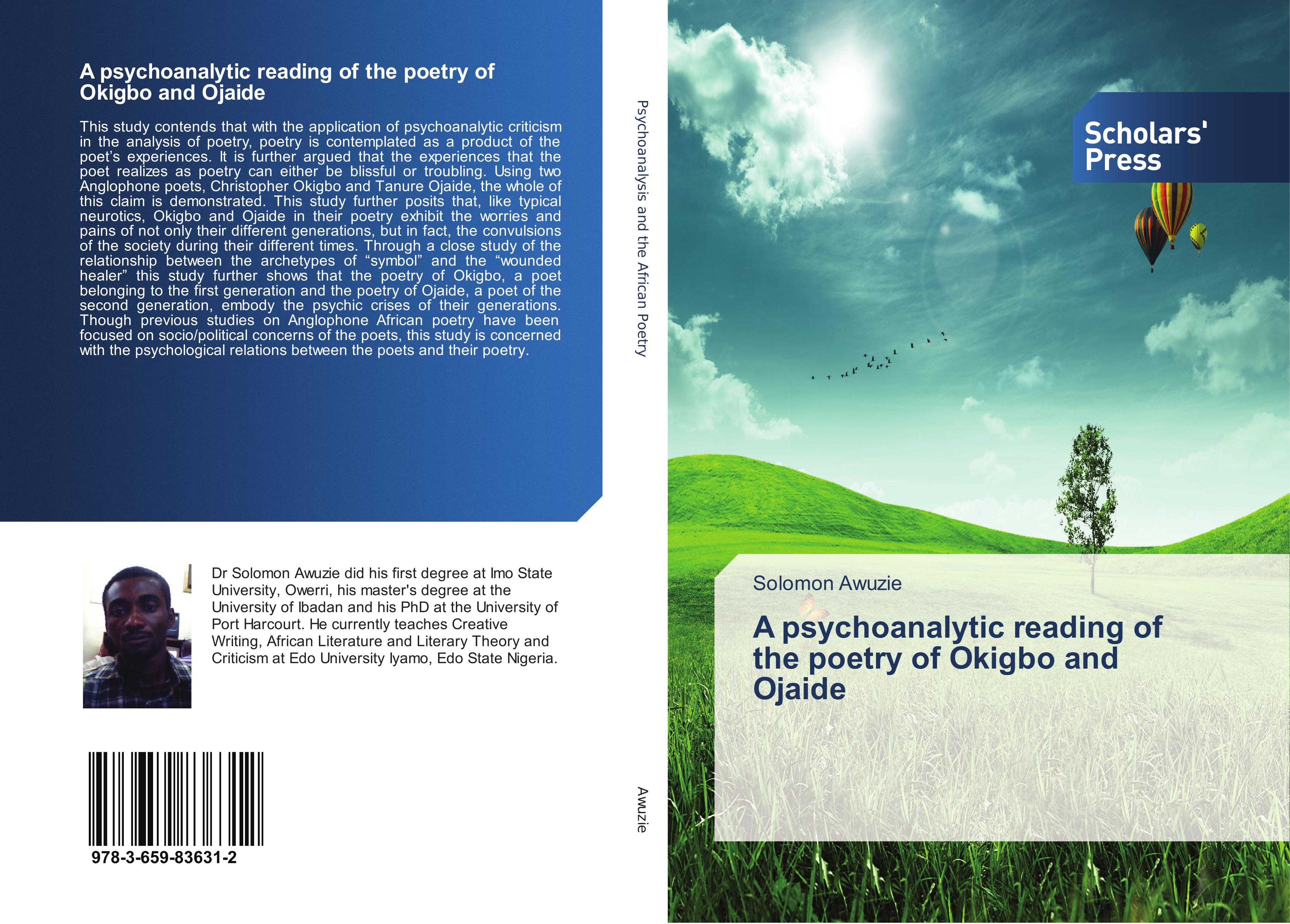 Vorderes Coverbild A psychoanalytic reading of the poetry of Okigbo and Ojaide