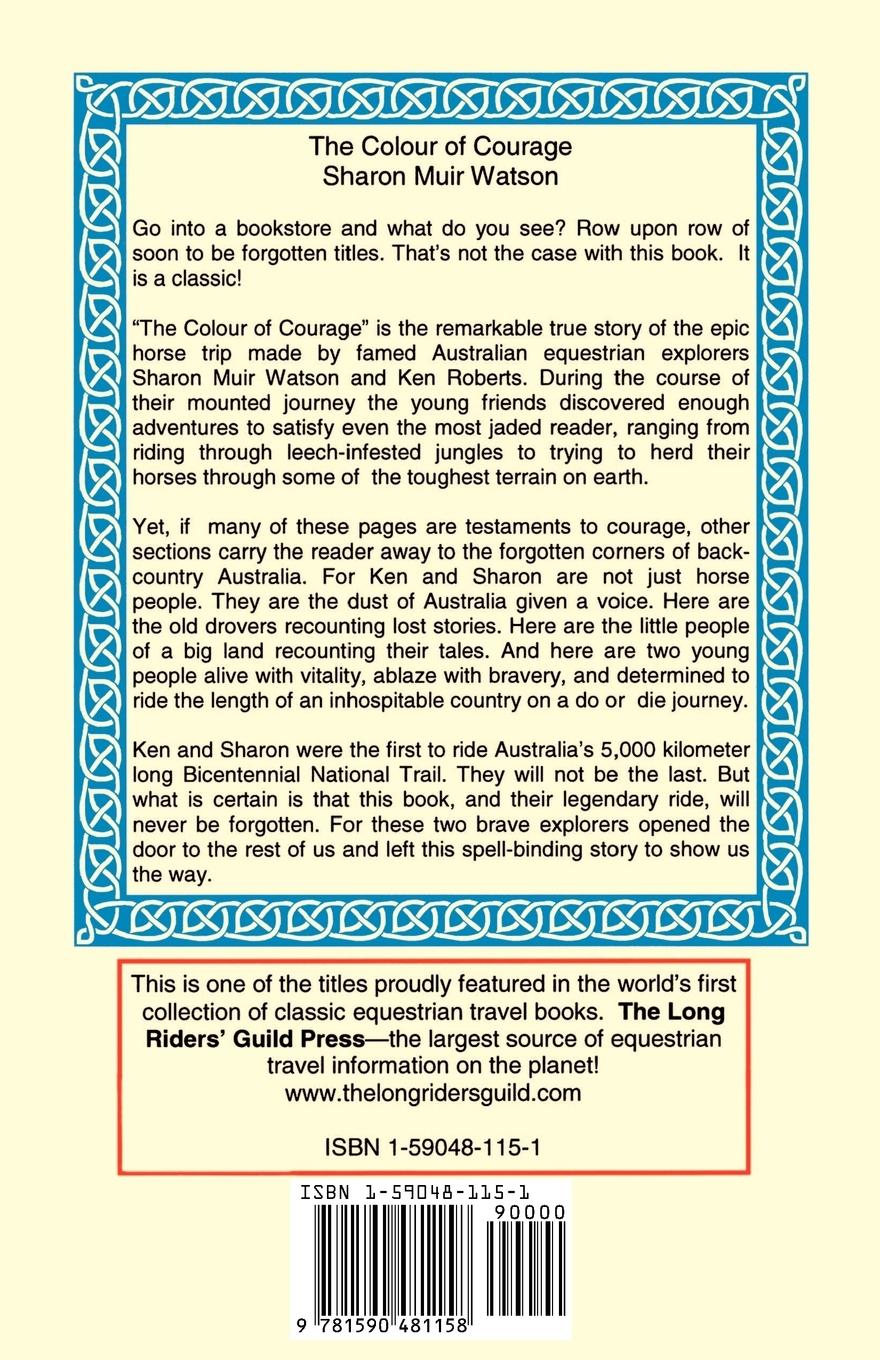 Rückseitencover The Colour of Courage