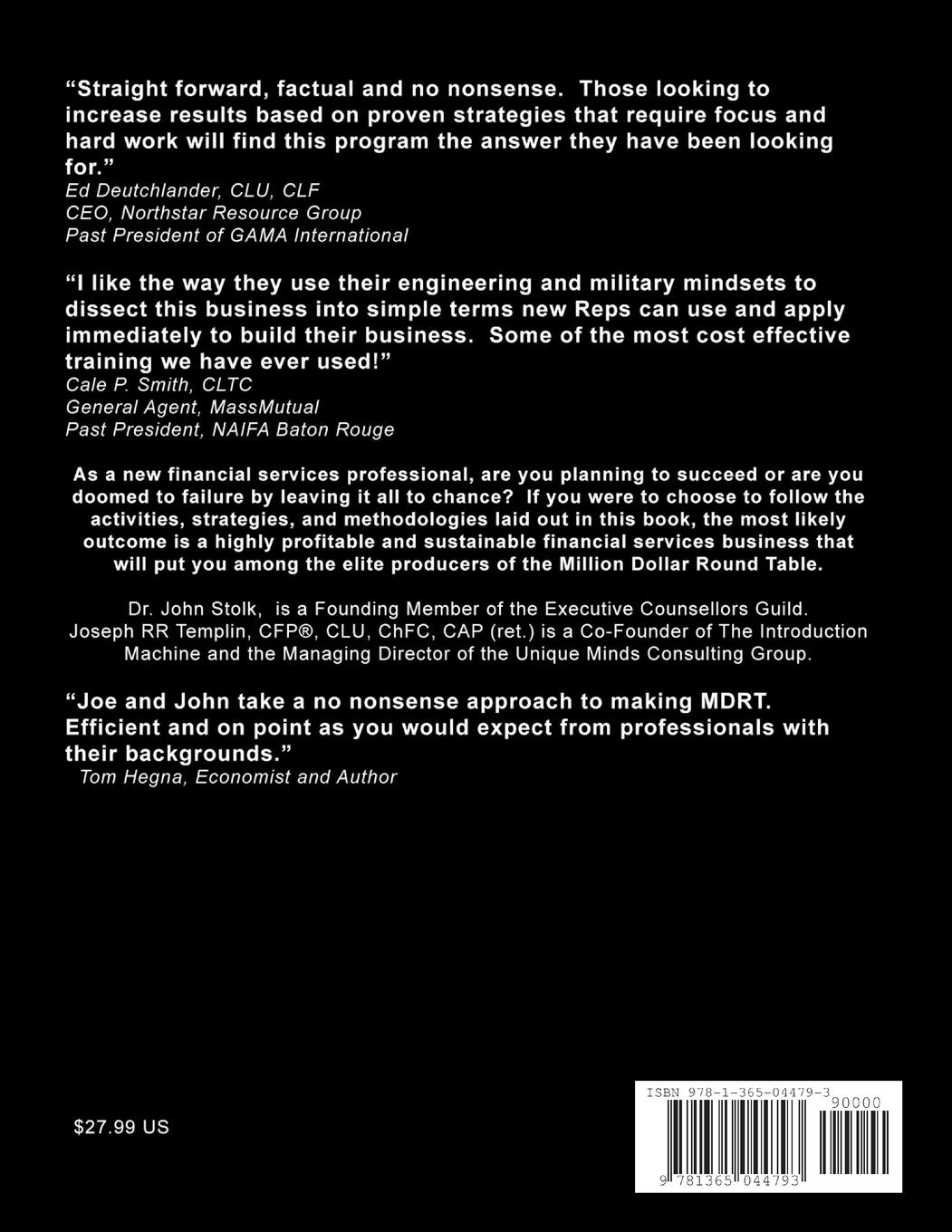 Rückseitencover Do You Want To Make MDRT, Or Not?!