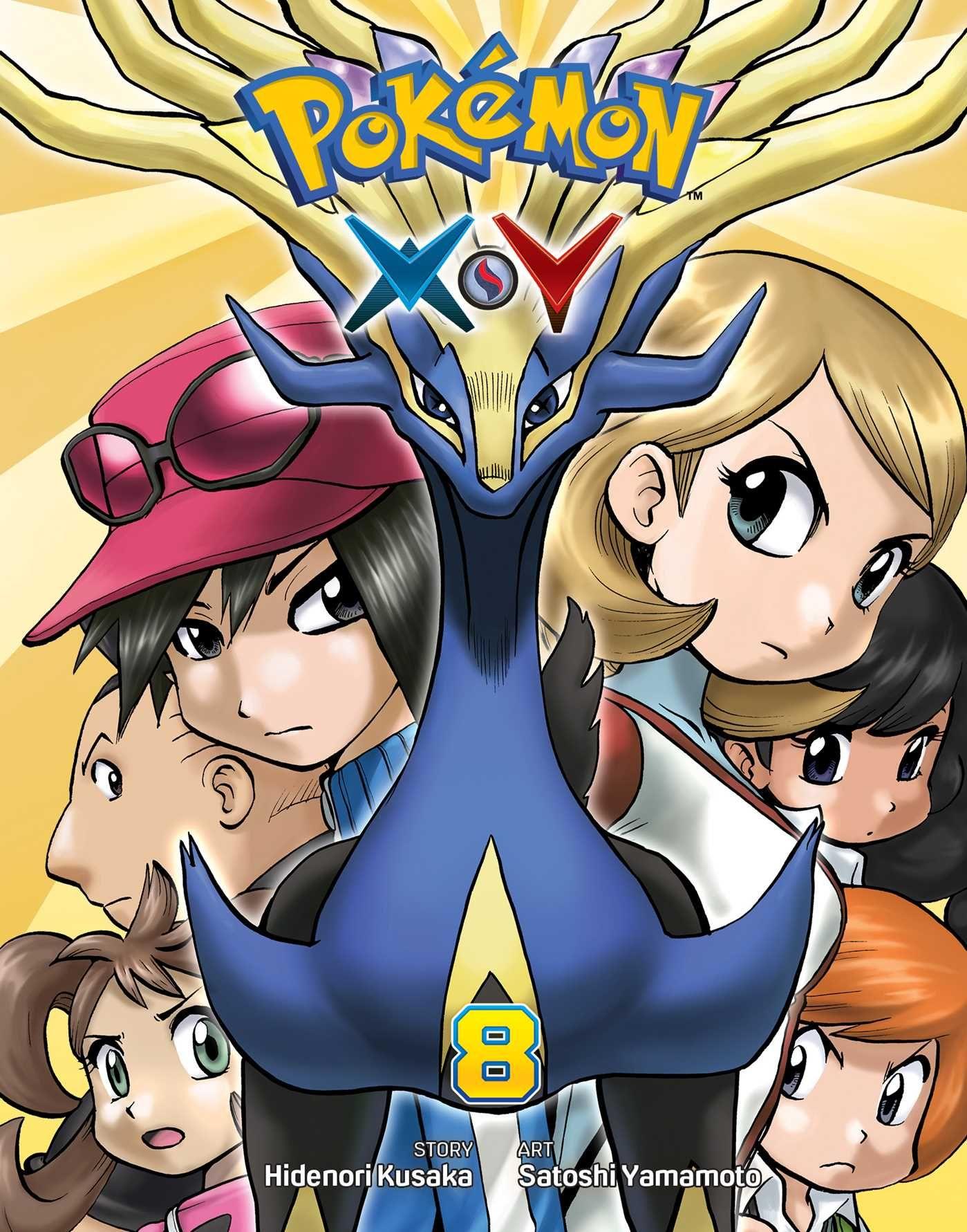 Vorderes Coverbild Pokémon X-Y, Vol. 8