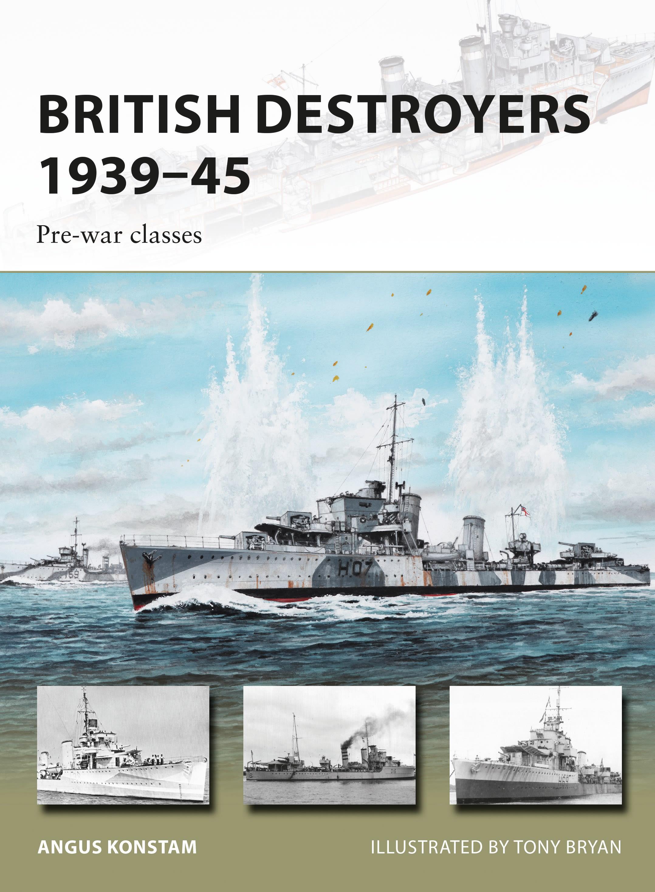 Vorderes Coverbild British Destroyers 1939-45