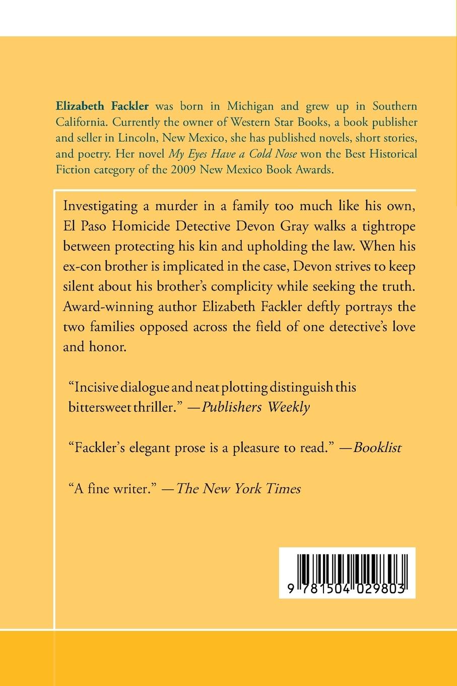 Rückseitencover Patricide