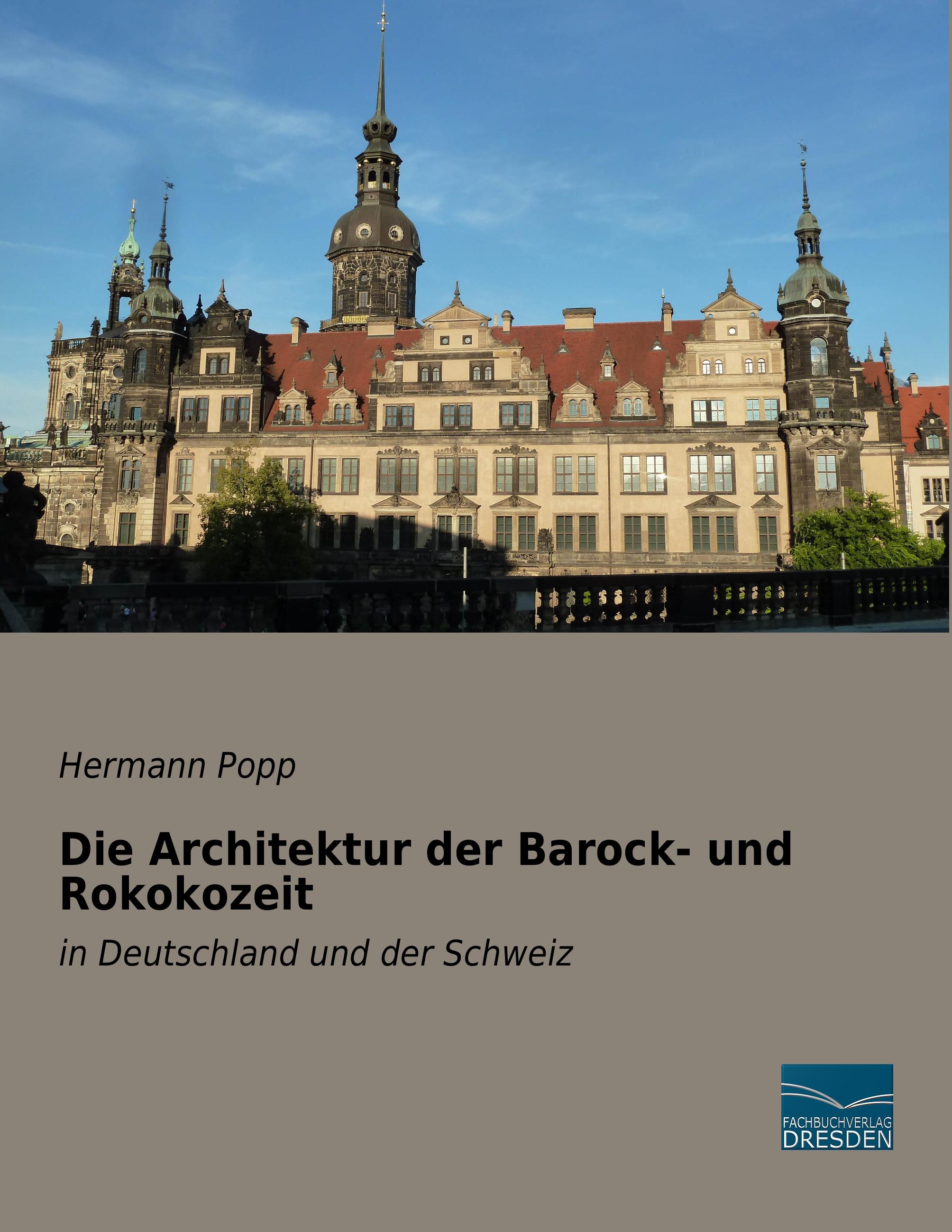 Vorderes Coverbild Die Architektur der Barock- und Rokokozeit