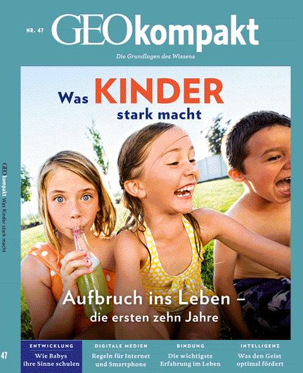 Vorderes Coverbild GEO kompakt 47/2016 Kindheit