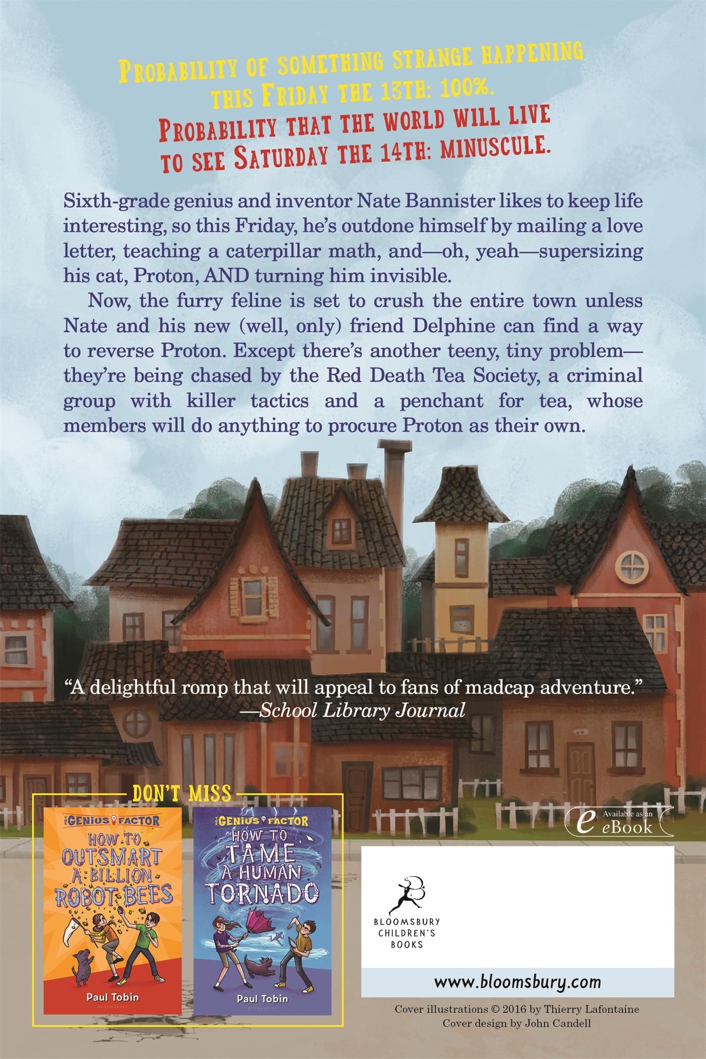 Rückseitencover The Genius Factor: How to Capture an Invisible Cat