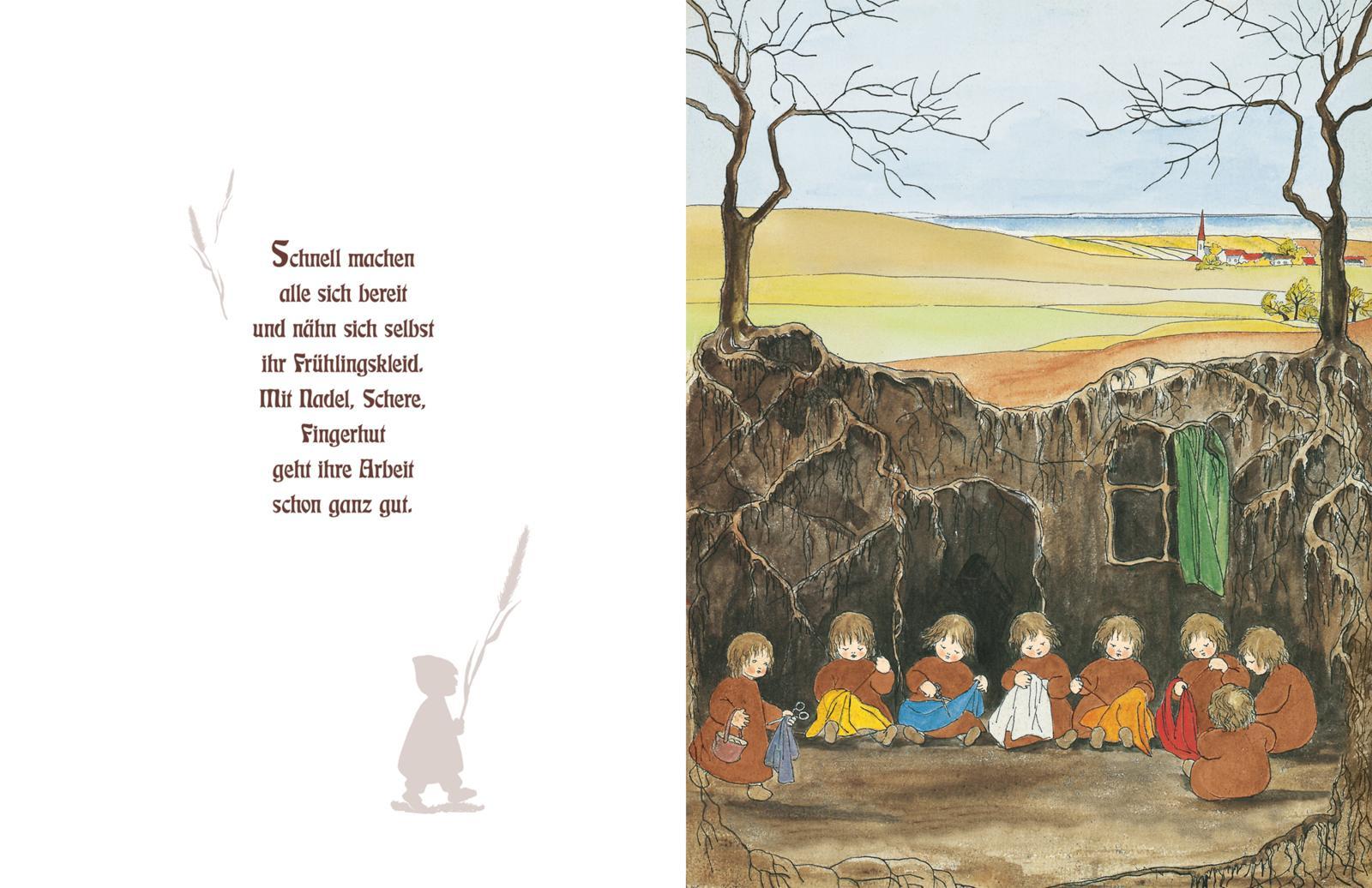 Beispielinhalt (Bild) Etwas von den Wurzelkindern. Geschenk und Schmuckausgabe