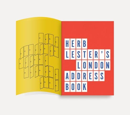 Vorderes Coverbild Herb Lester's London Address Book: Eating & Drinking