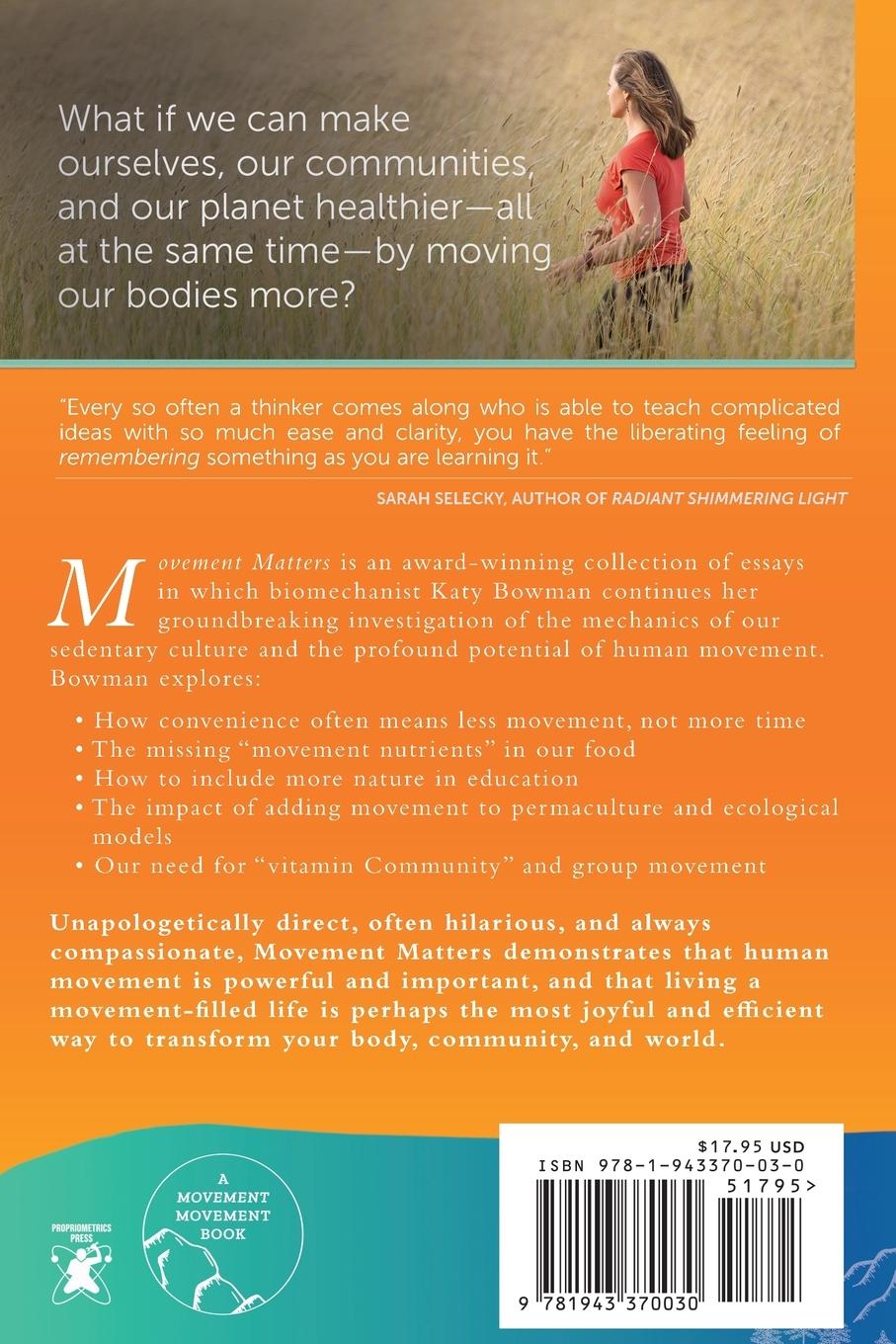 Rückseitencover Movement Matters