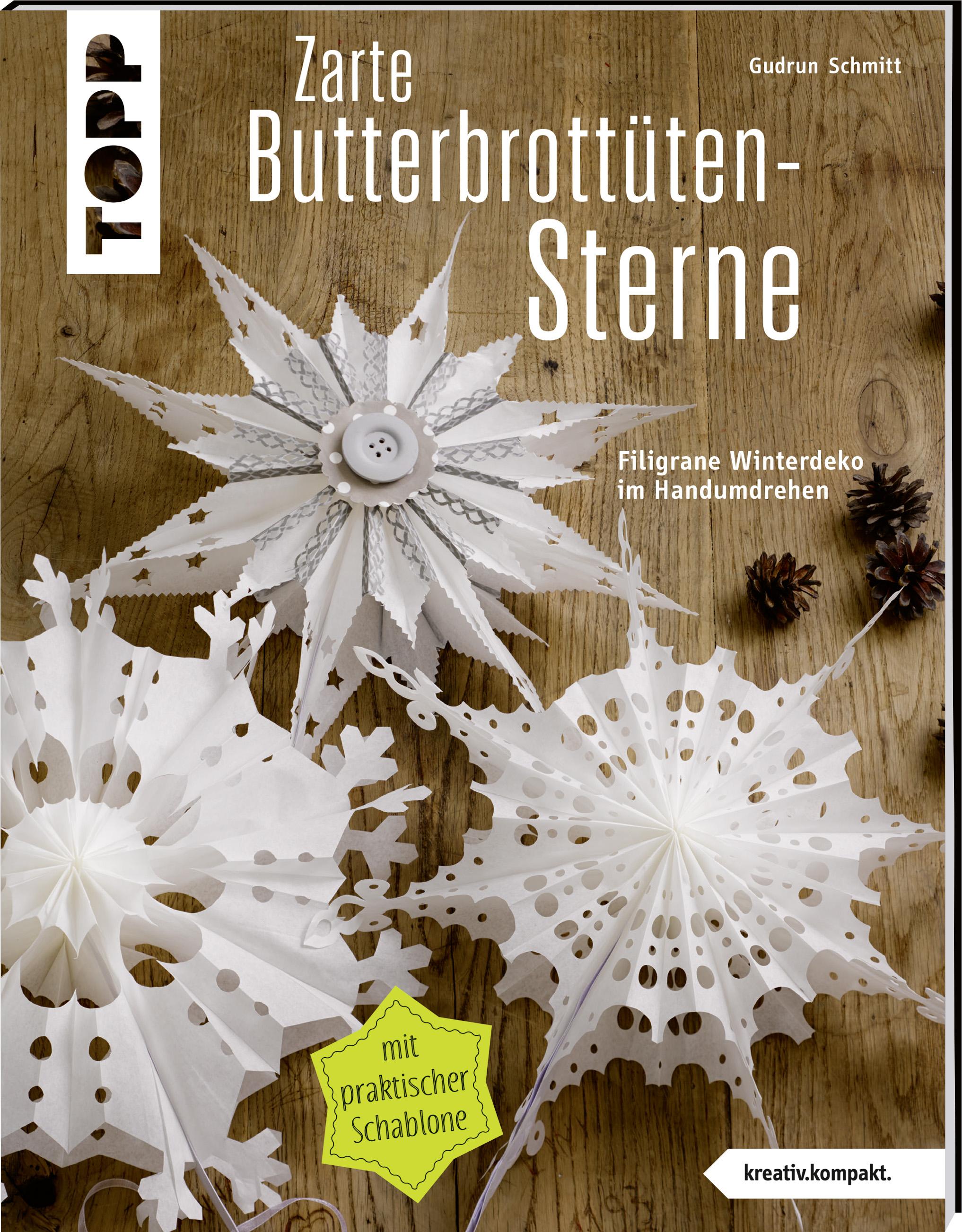 Vorderes Coverbild Zarte Butterbrottütensterne (kreativ.kompakt.)