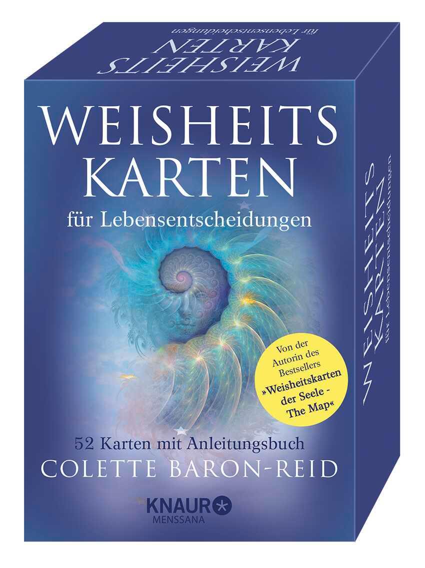 Vorderes Coverbild Weisheitskarten für Lebensentscheidungen