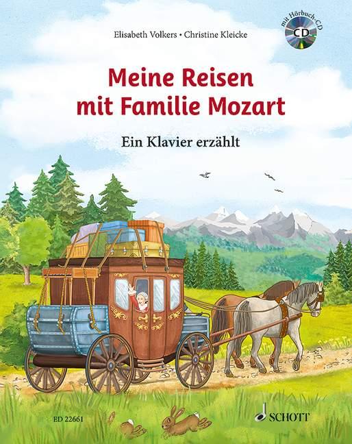 Vorderes Coverbild Meine Reisen mit Familie Mozart