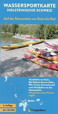 Vorderes Coverbild Wassersportkarte Holsteinische Schweiz 1 : 30 000