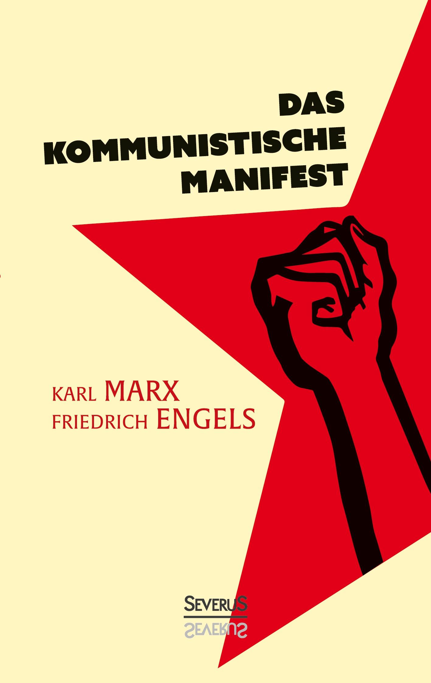 Vorderes Coverbild Manifest der Kommunistischen Partei